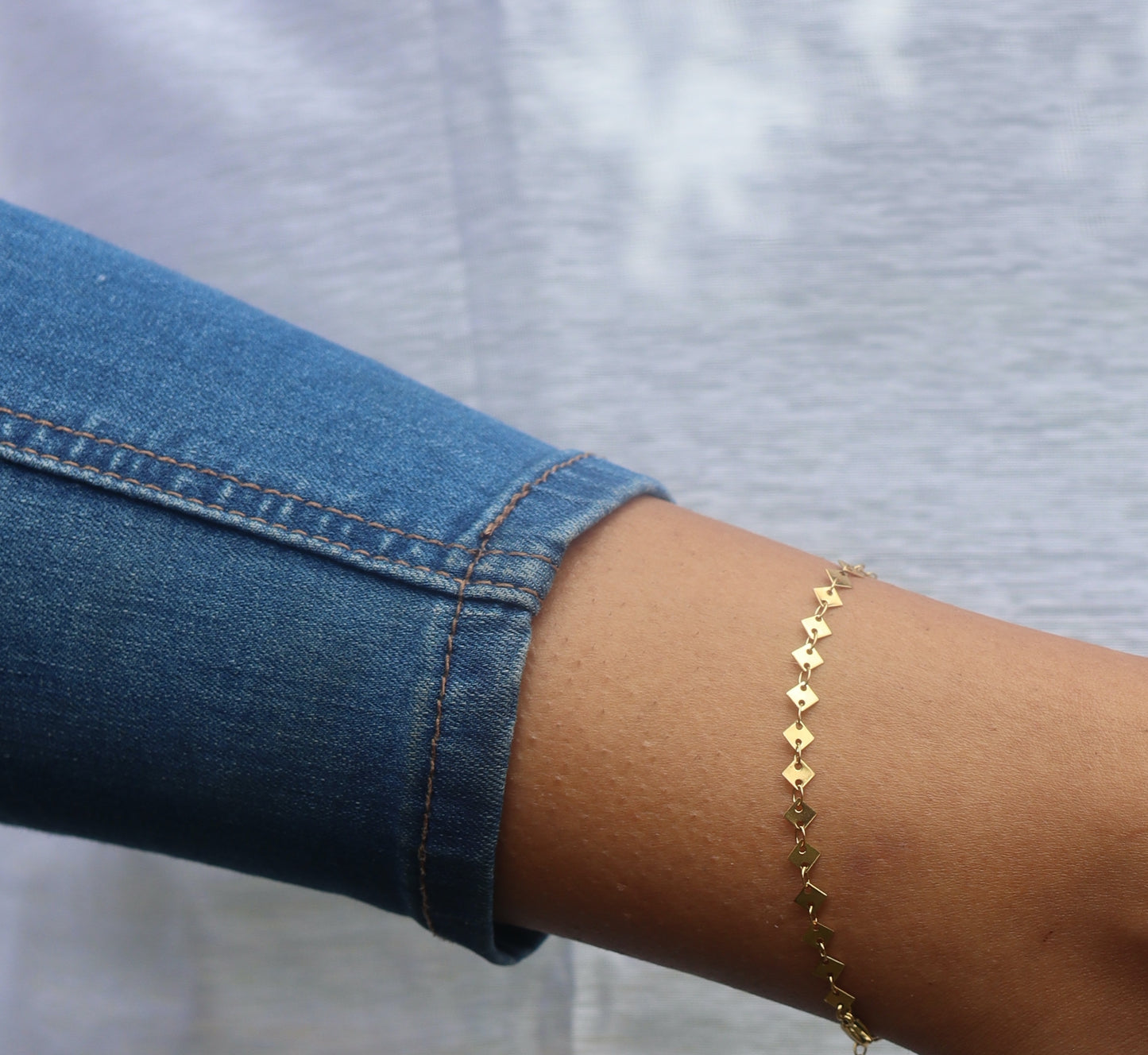 Square Anklet