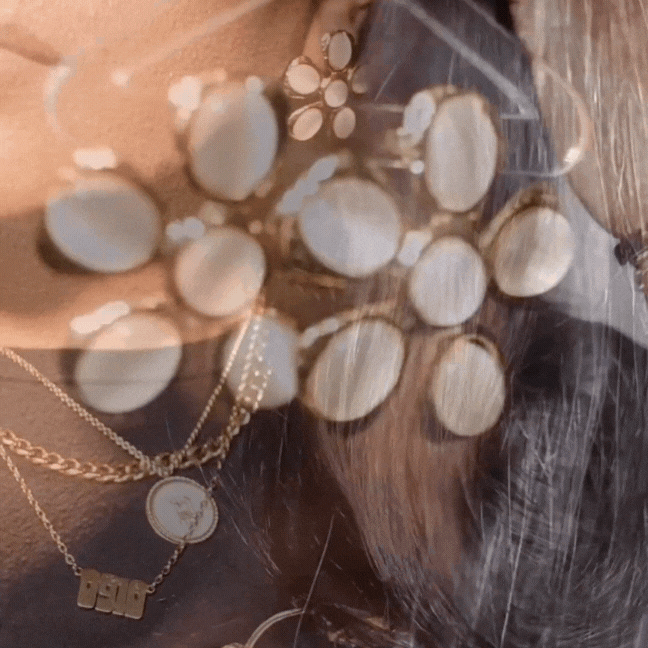Pearly Flower Earring