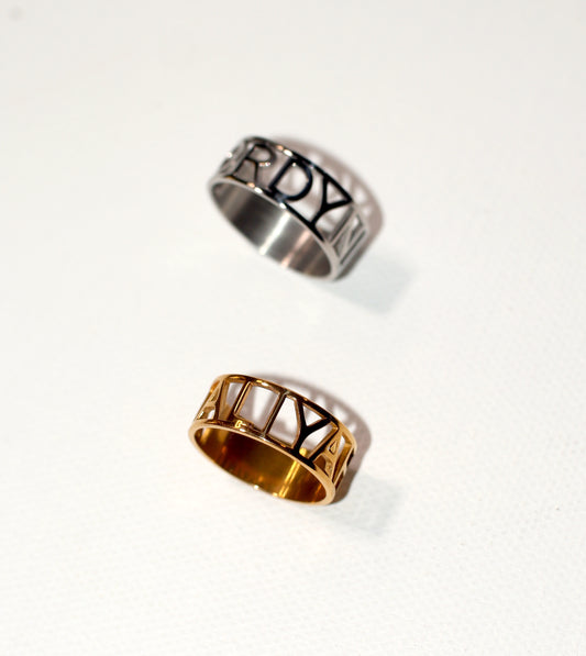Chunky Custom Name Band