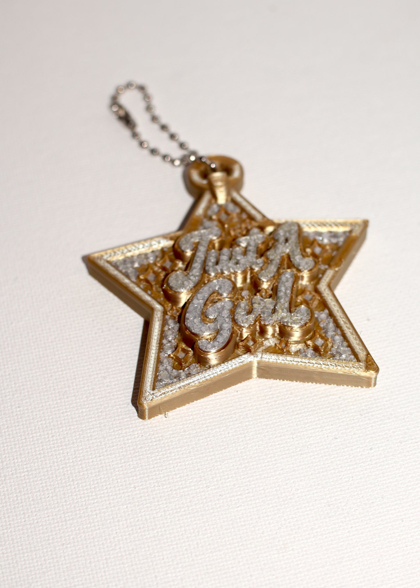 Just A Girl Bag Charm