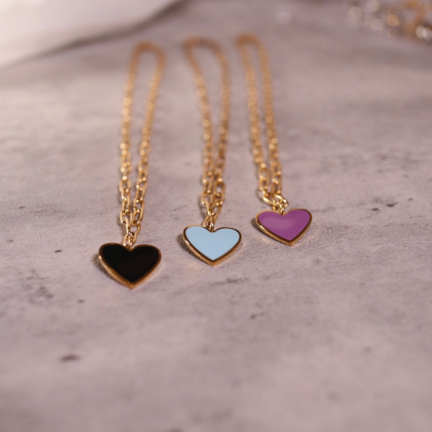 Colorful Hearts Necklace